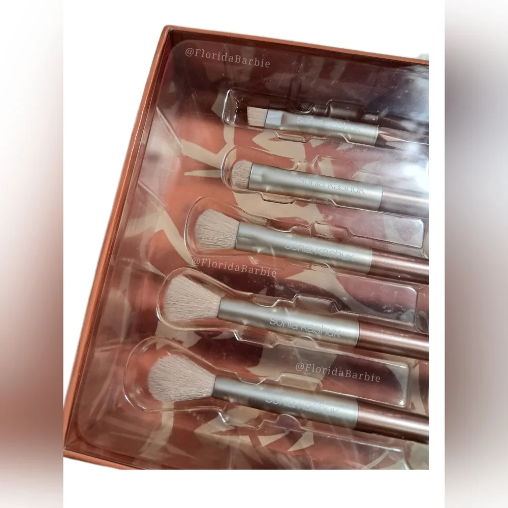 Sonia Kashuk Makeup Brushes Rose Gold Eye Brush Limited Edition Makeup Brushes